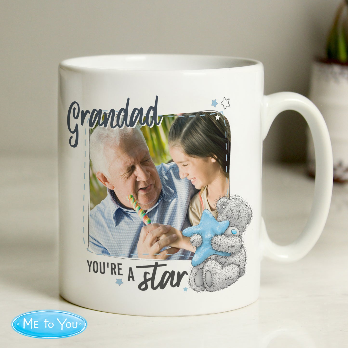 Me To You Star Photo Upload Mug